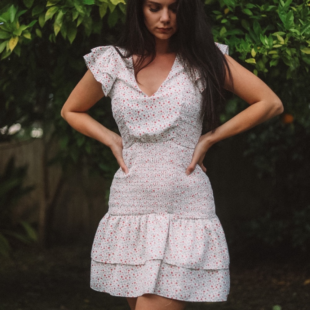 Sugar + lips floral dress Size Medium